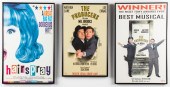 BROADWAY MUSICAL POSTERS, 3 PC