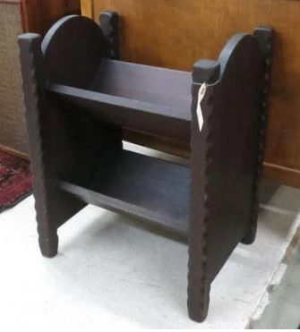 MONTEREY CALIFORNIA MISSION STYLE BOOK STAND, American, c. 1930s