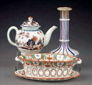 ENGLISH PORCELAIN ENAMEL-DECORATED, 19thC