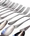 antique silver flatware marks