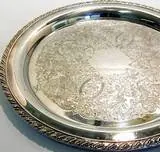 oneida silverplated tray