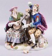 GERMAN PORCELAIN COMMEDIA DELL