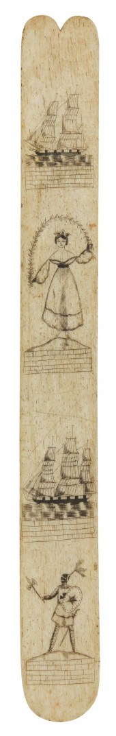 SCRIMSHAW WHALEBONE BUSK ATTRI