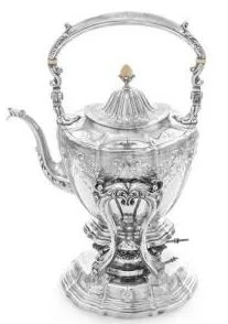 Antique Silver Kettle