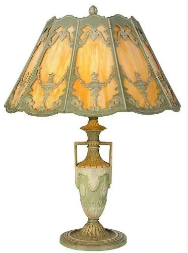 Bradley & Hubbard Cast and Slag-Lamp