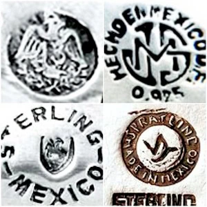 Mexican Silver marks and Hallmarks