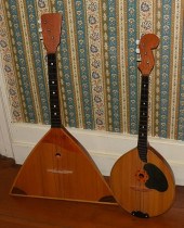 TWO RUSSIAN MUSICAL INSTRUMENT